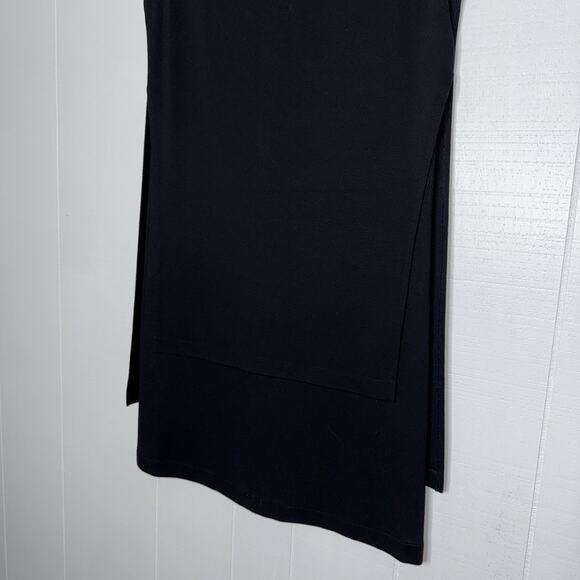 Lafayette 148 New York Women’s Layered Shift Dress Black Size Medium - Picture 4 of 6
